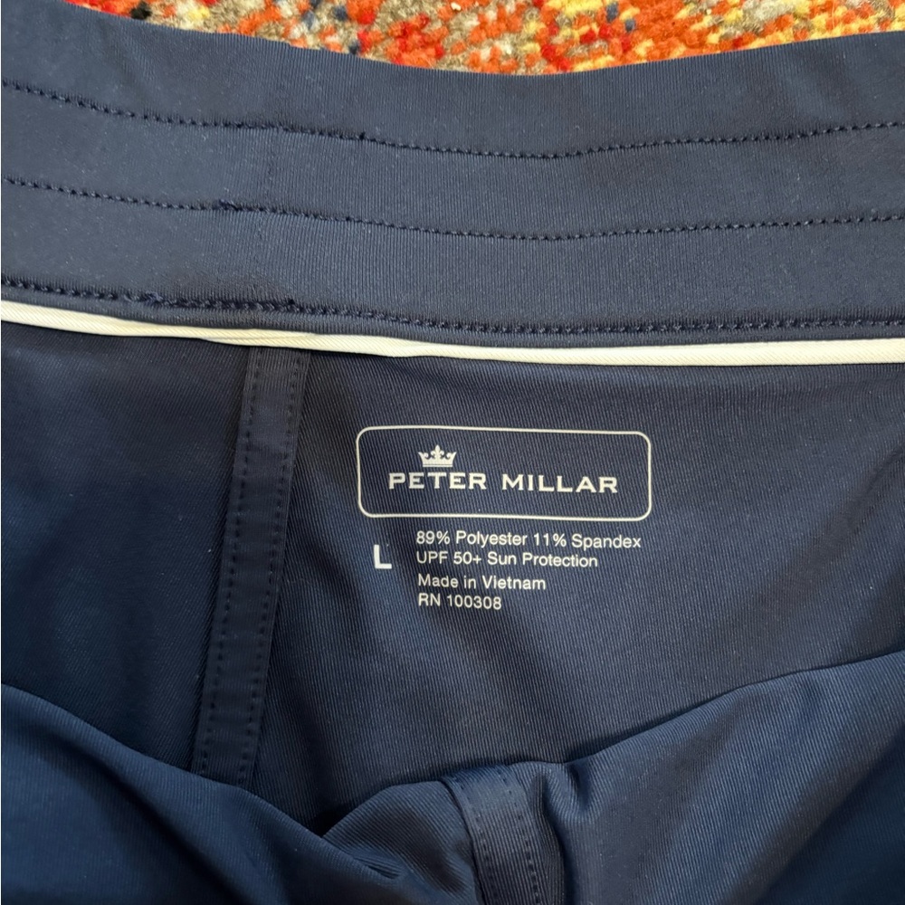 Peter Millar Navy Skort Size Large Euc - image 4